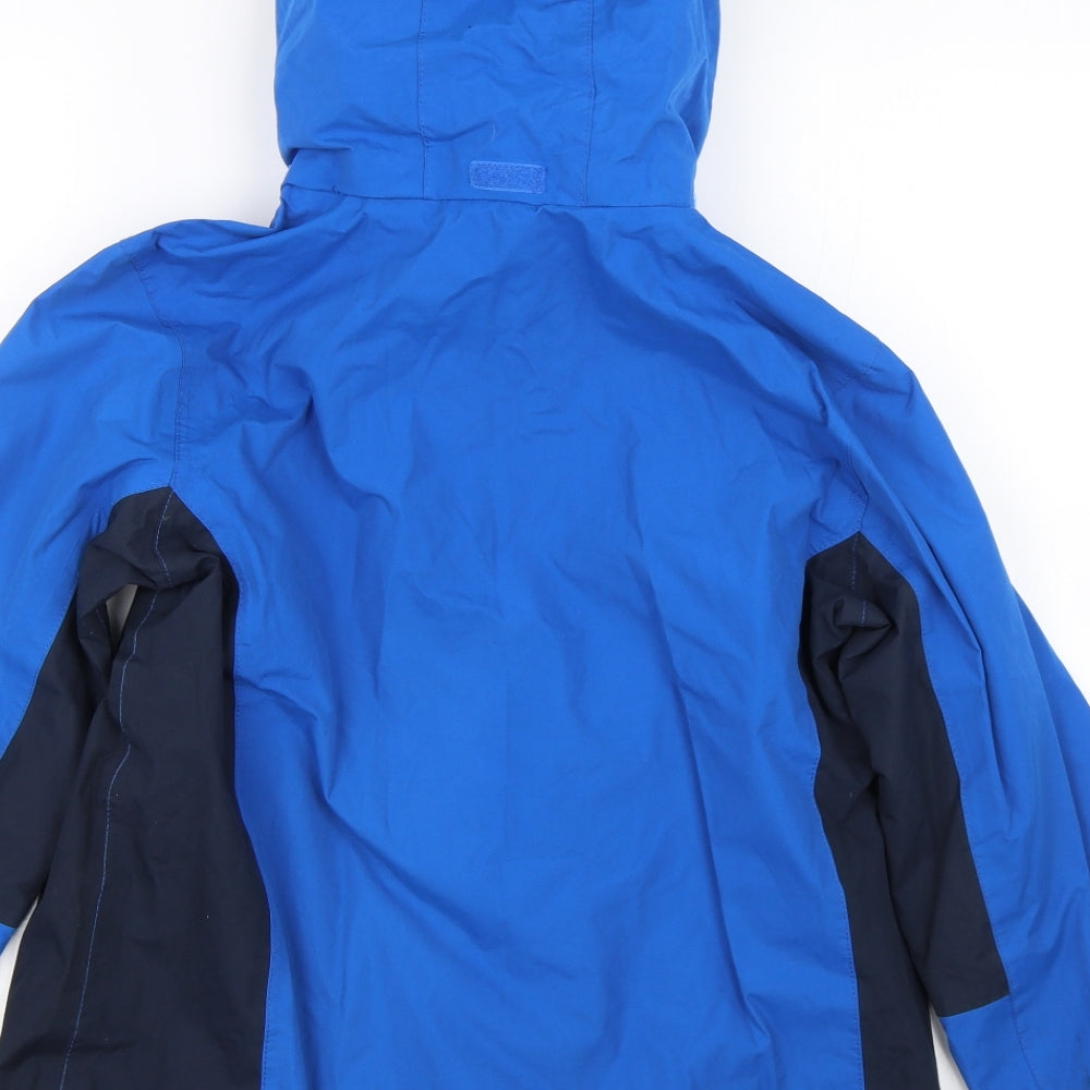 Regetta Boys Blue   Rain Coat Coat Size 11-12 Years