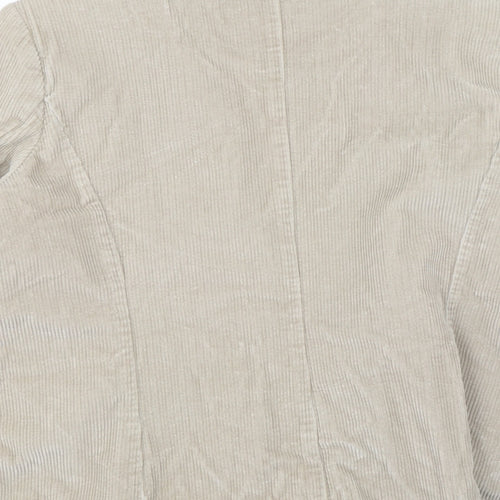 Per Una Womens Beige  Corduroy Jacket Suit Jacket Size 20