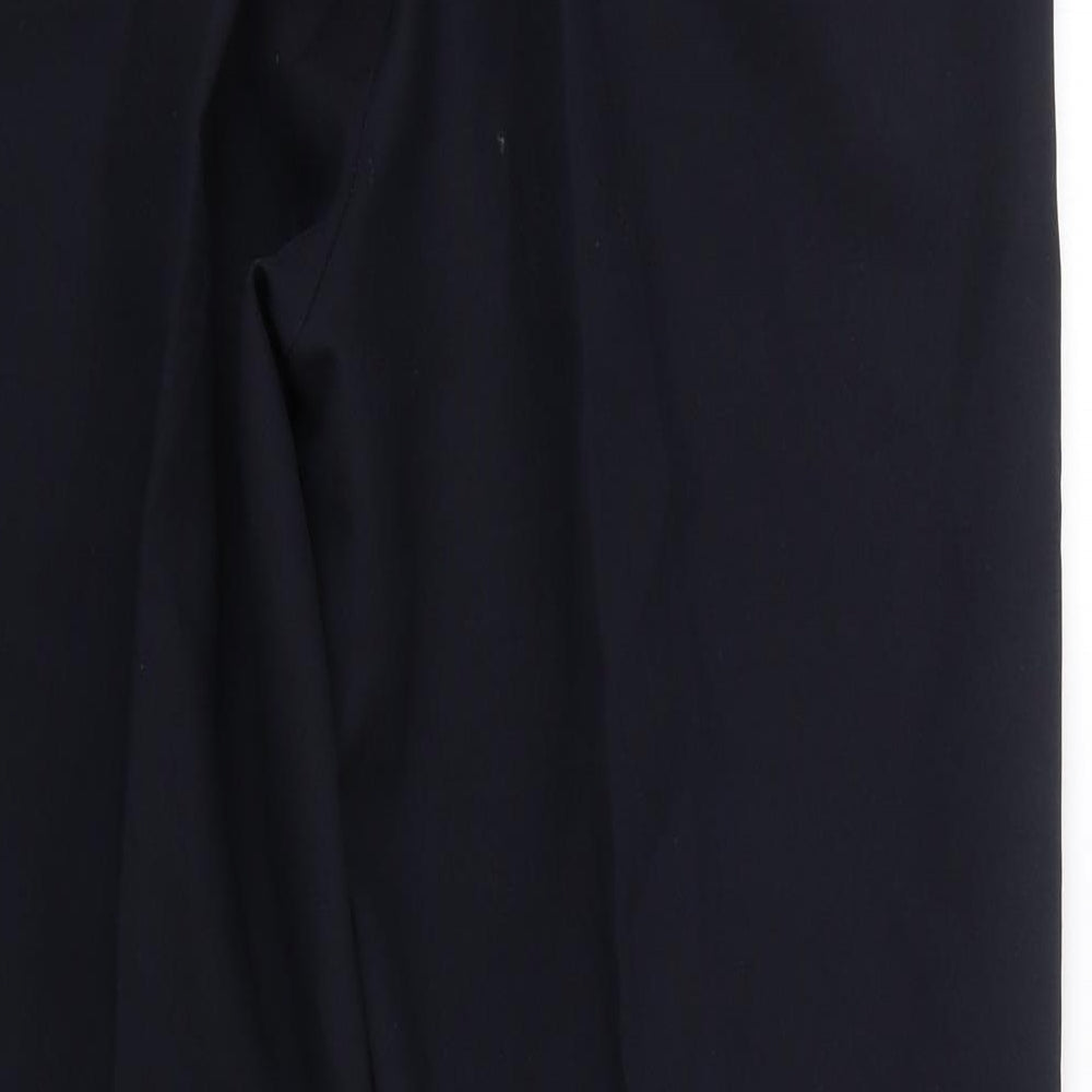 BM Womens Blue   Capri Trousers Size 12 L25.5 in