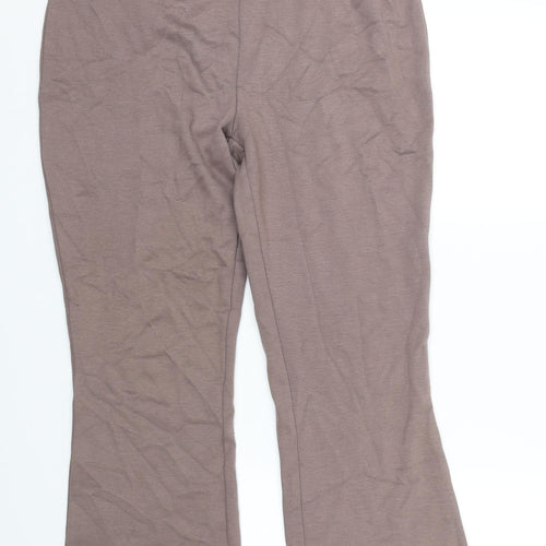 Damart Womens Brown   Sweatpants Trousers Size 12 L25 in