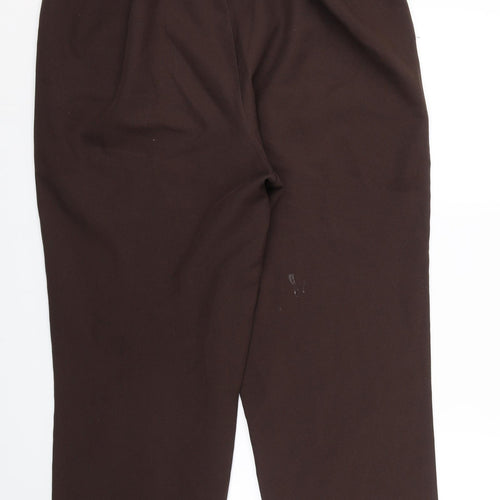 BM Womens Brown   Trousers  Size 16 L25 in