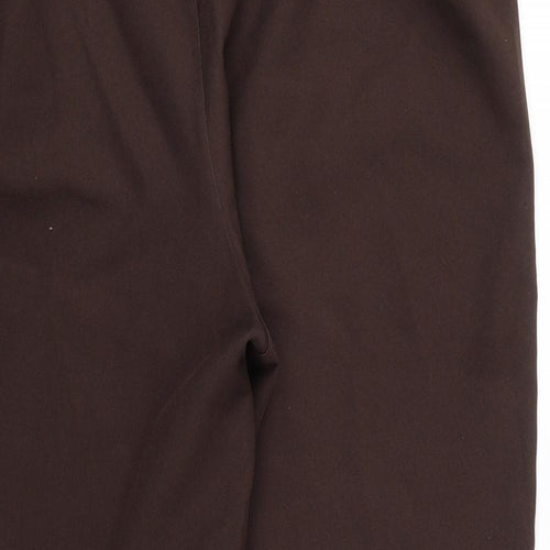 BM Womens Brown   Trousers  Size 16 L25 in