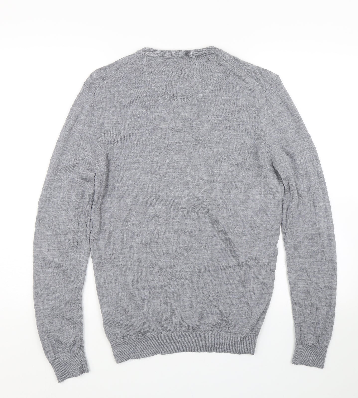 Chester Mens Grey   Pullover Jumper Size M