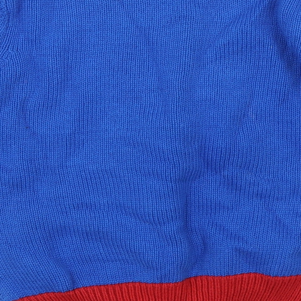 NEXT Boys Blue   Pullover Jumper Size 3-4 Years  - Snowman