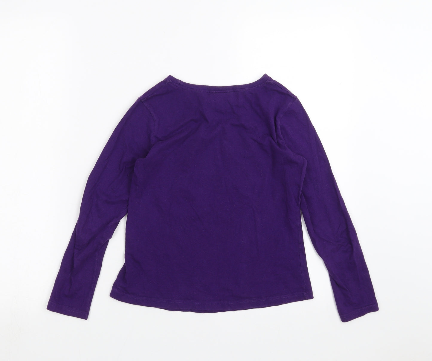 Moshi Girls Purple   Basic T-Shirt Size 9-10 Years  - Moshi Monsters