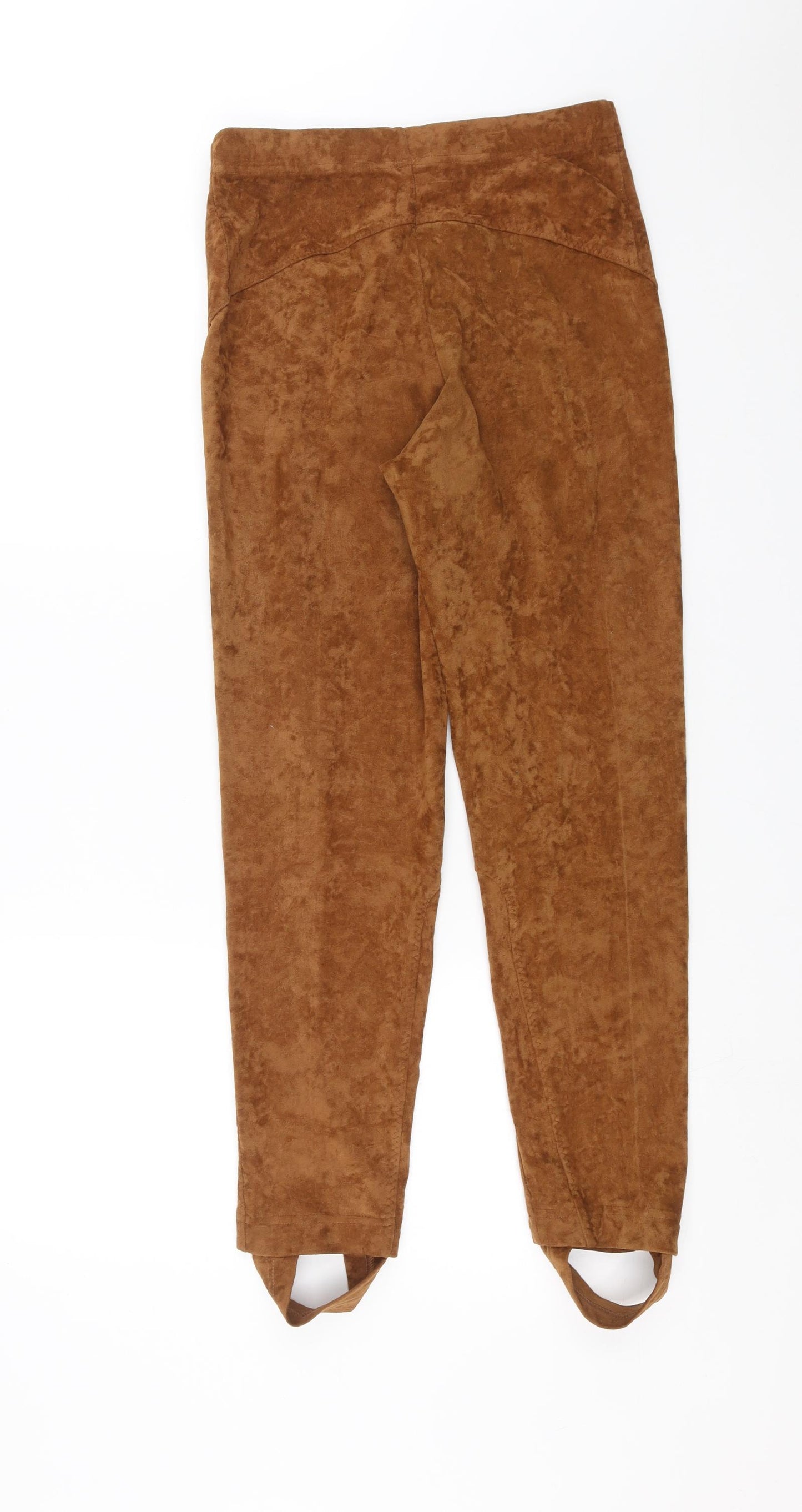 st michael Womens Brown   Trousers  Size 14 L26 in - stirrups