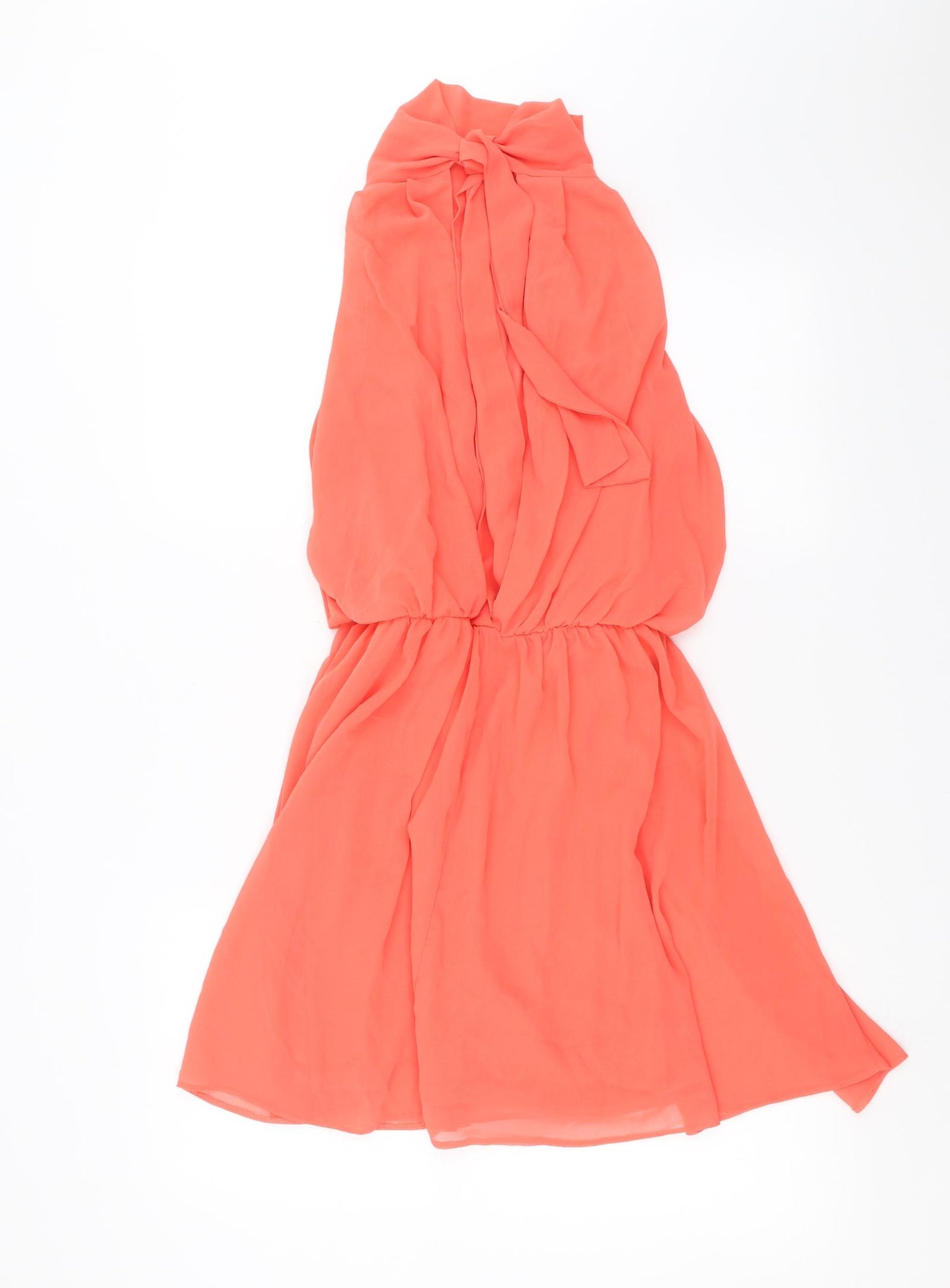 ASOS Womens Orange   Fit & Flare  Size 8