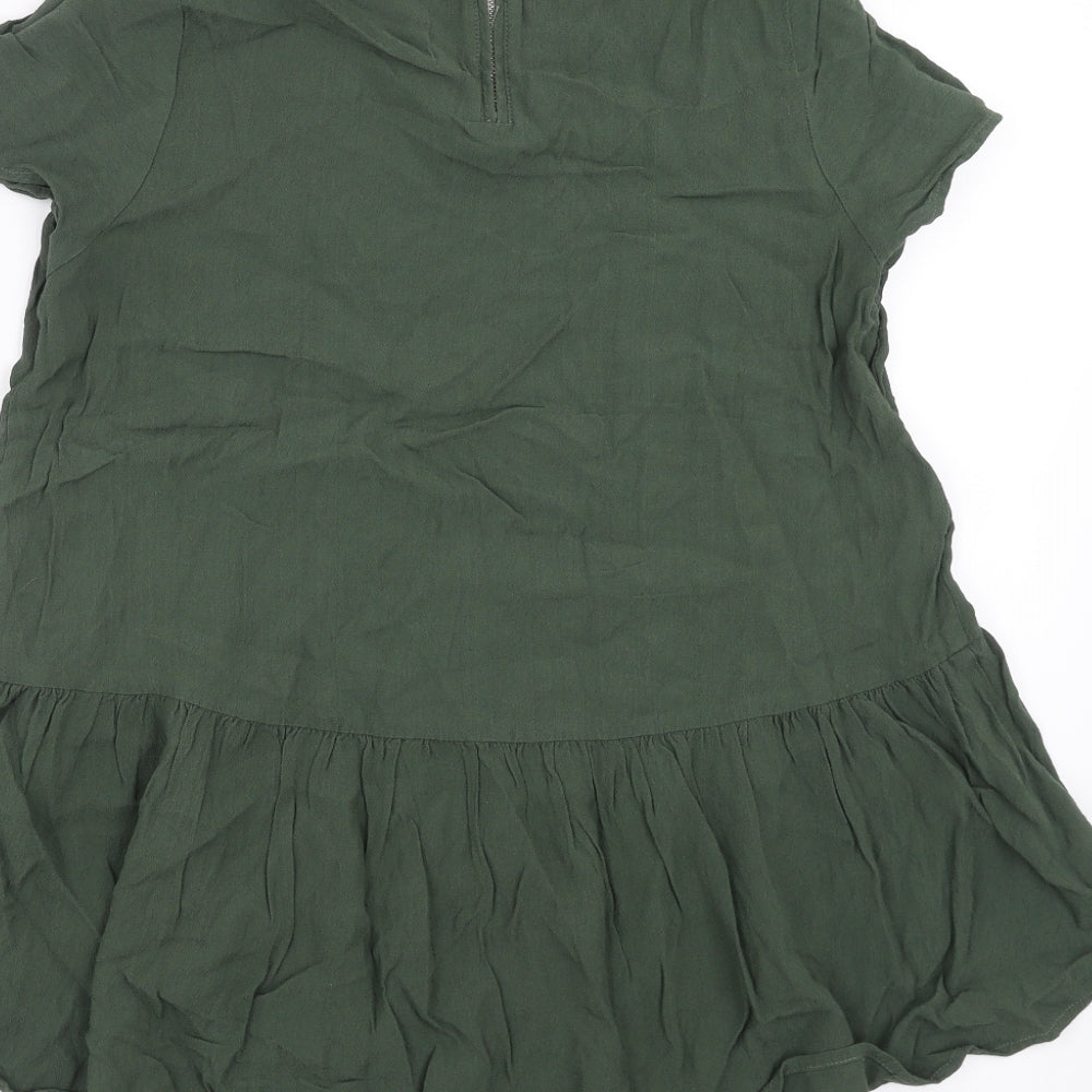 Numph Womens Green   Basic Blouse Size 6