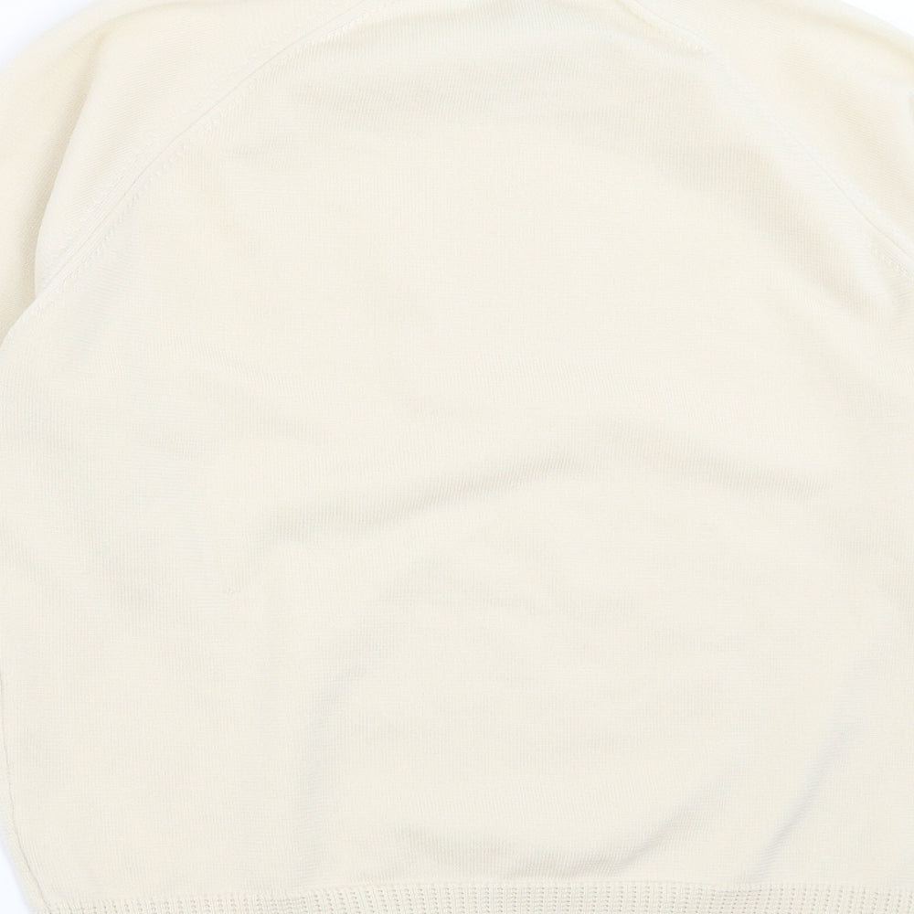 Gilwear Womens Ivory  Knit Pullover Jumper Size S