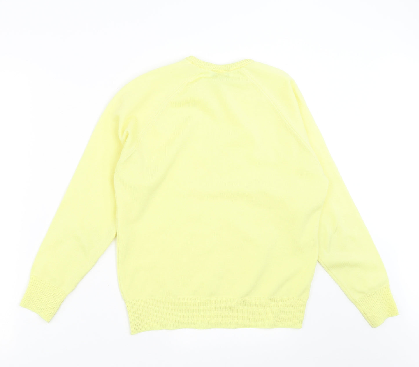 Gilwear Womens Yellow  Knit Pullover Jumper Size S