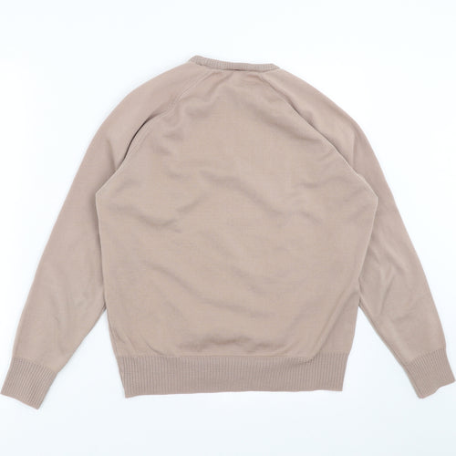 Gilwear Womens Brown  Knit Pullover Jumper Size S