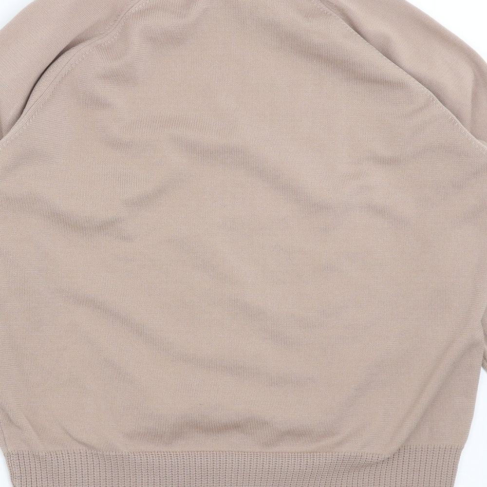 Gilwear Womens Brown  Knit Pullover Jumper Size S
