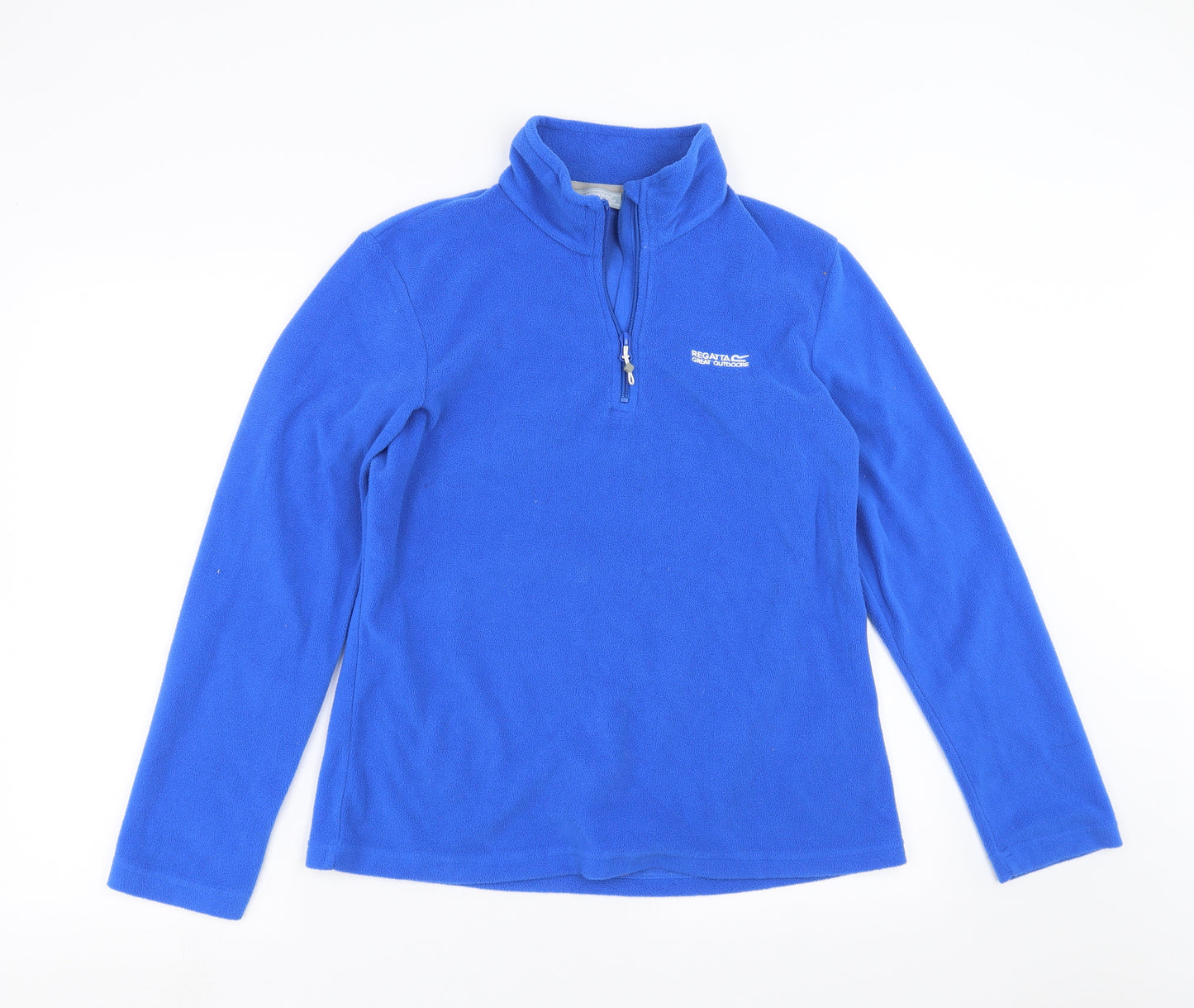 Regatta Womens Blue  Fleece Pullover Jumper Size 12