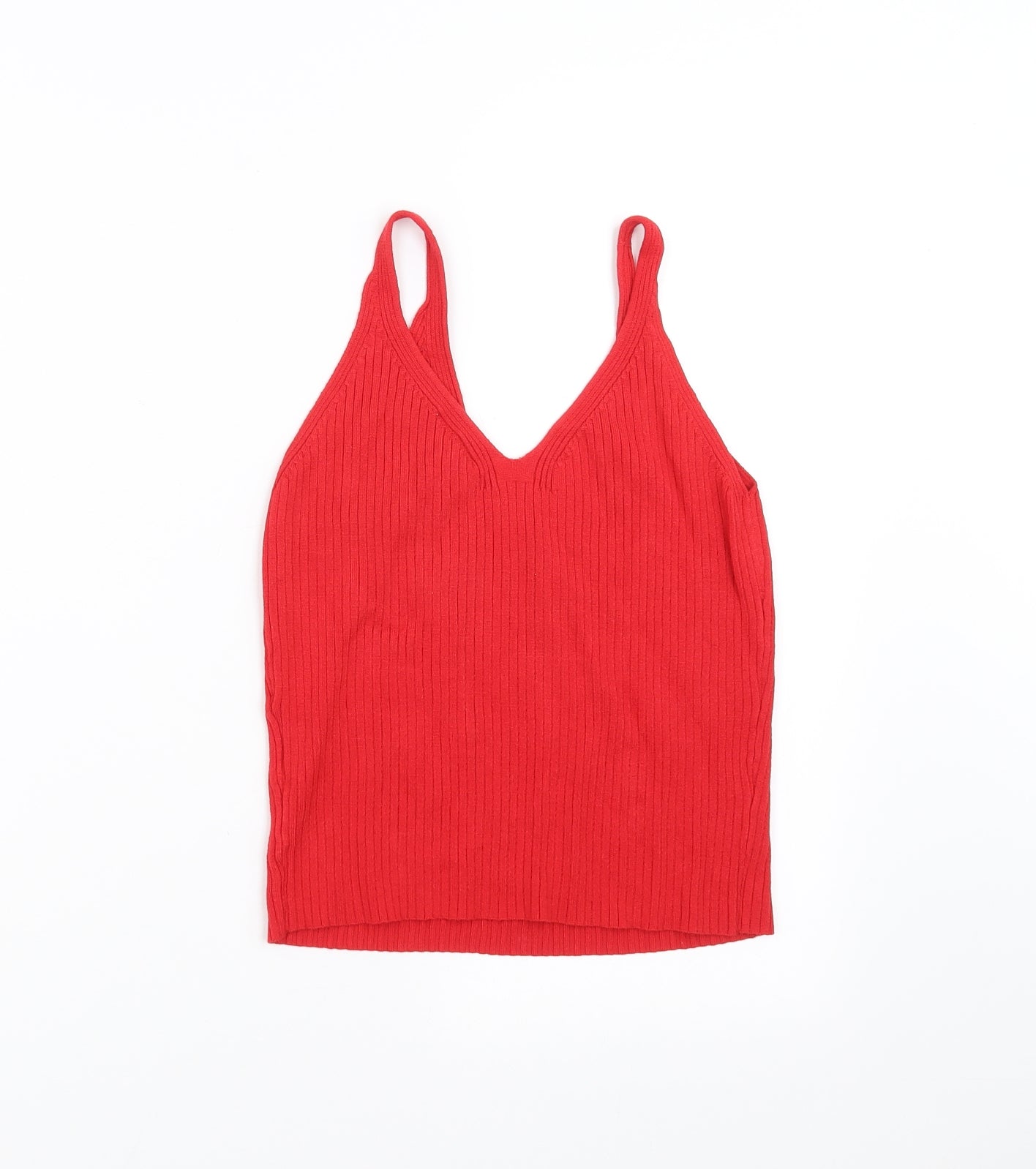 Divided by H&M Womens Red   Camisole T-Shirt Size S