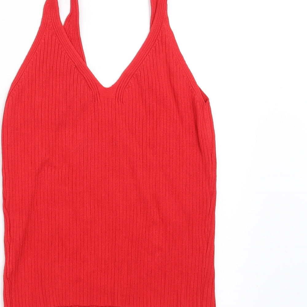 Divided by H&M Womens Red   Camisole T-Shirt Size S
