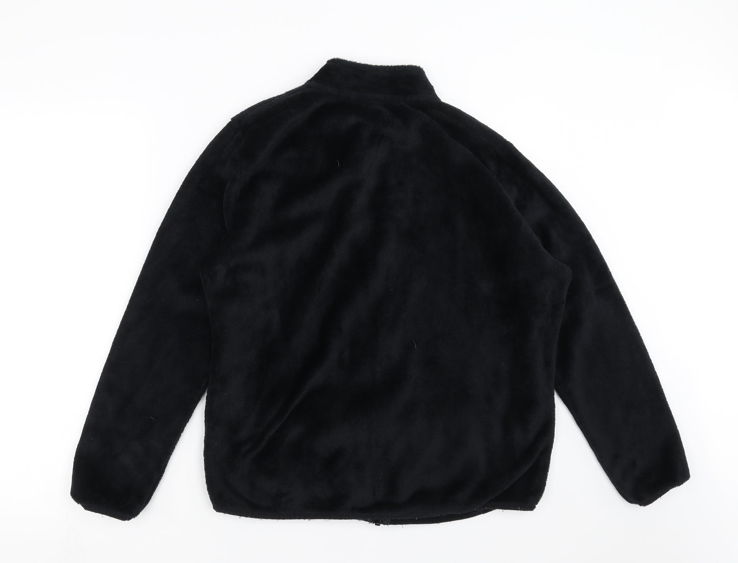 Avenue Womens Black   Full Zip Jumper Size L