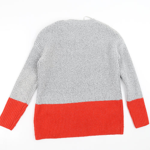 Primark Womens Grey  Knit Pullover Jumper Size M