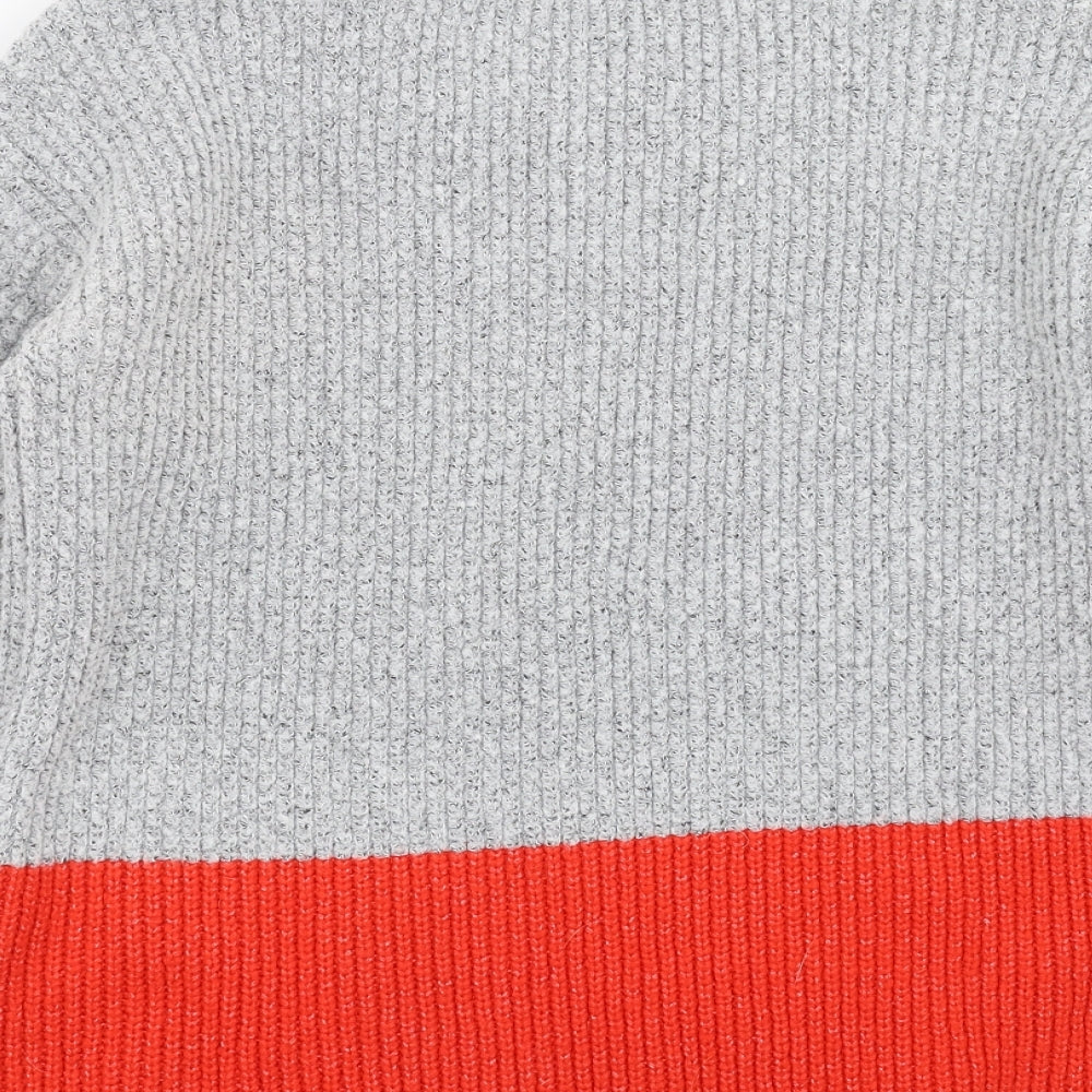 Primark Womens Grey  Knit Pullover Jumper Size M
