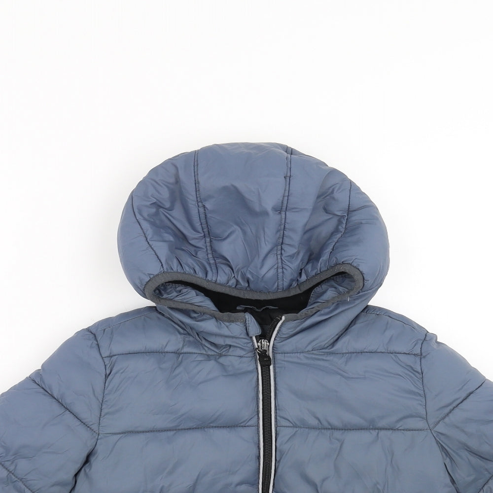 TU Boys Blue   Puffer Jacket Jacket Size 5-6 Years