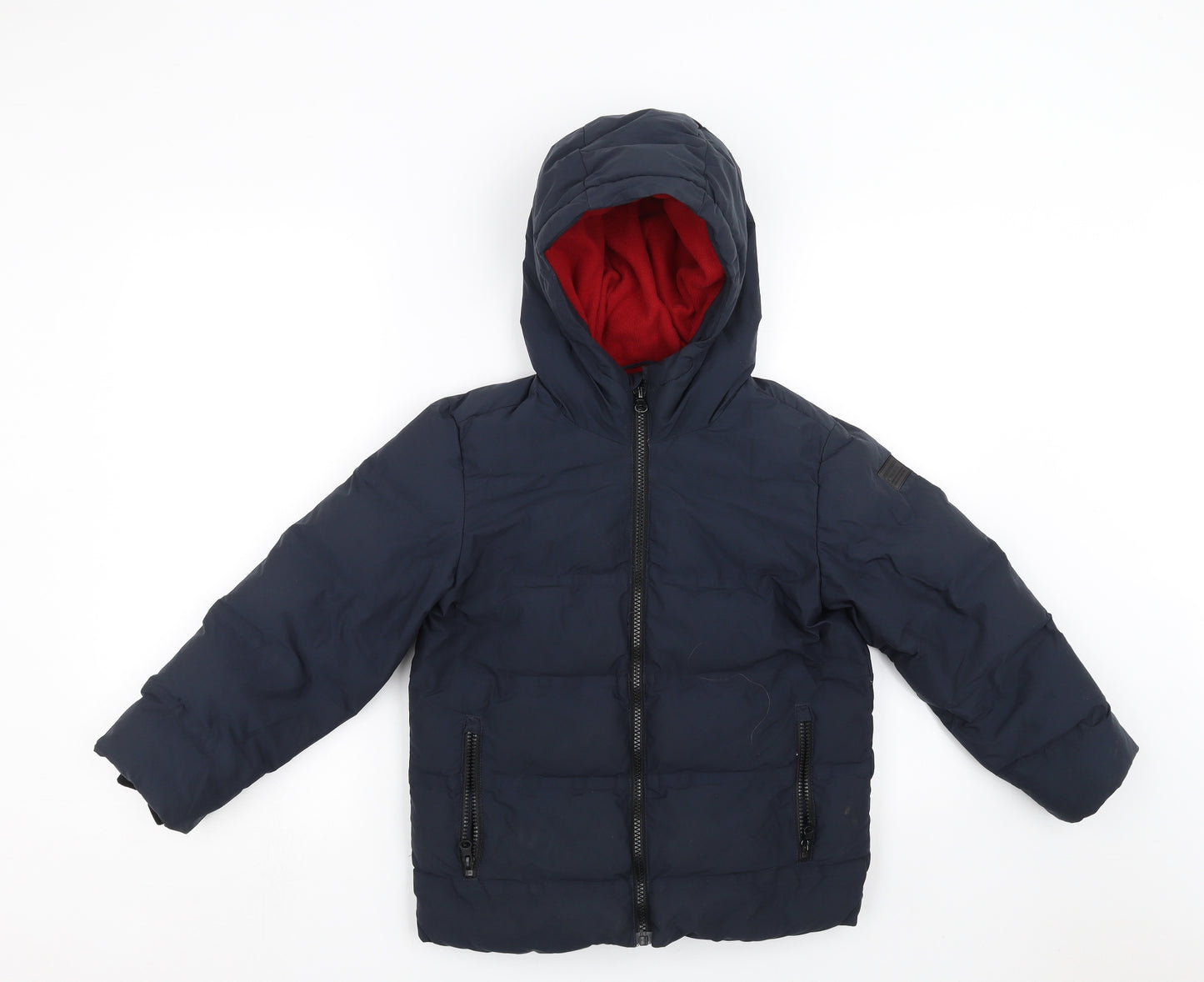 NEXT Boys Blue   Puffer Jacket Coat Size 7 Years