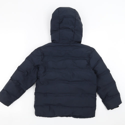 NEXT Boys Blue   Puffer Jacket Coat Size 7 Years