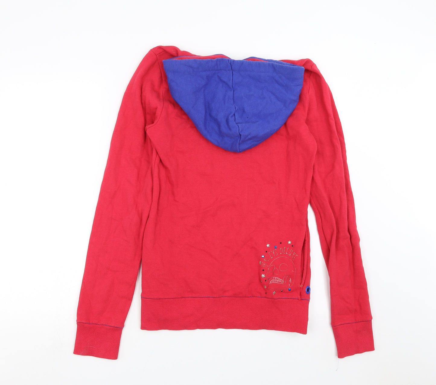 Henleys Womens Pink   Pullover Hoodie Size M