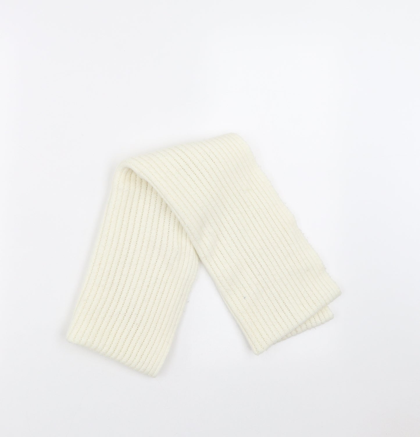 Preworn Womens Ivory    Scarf   - loop scarf