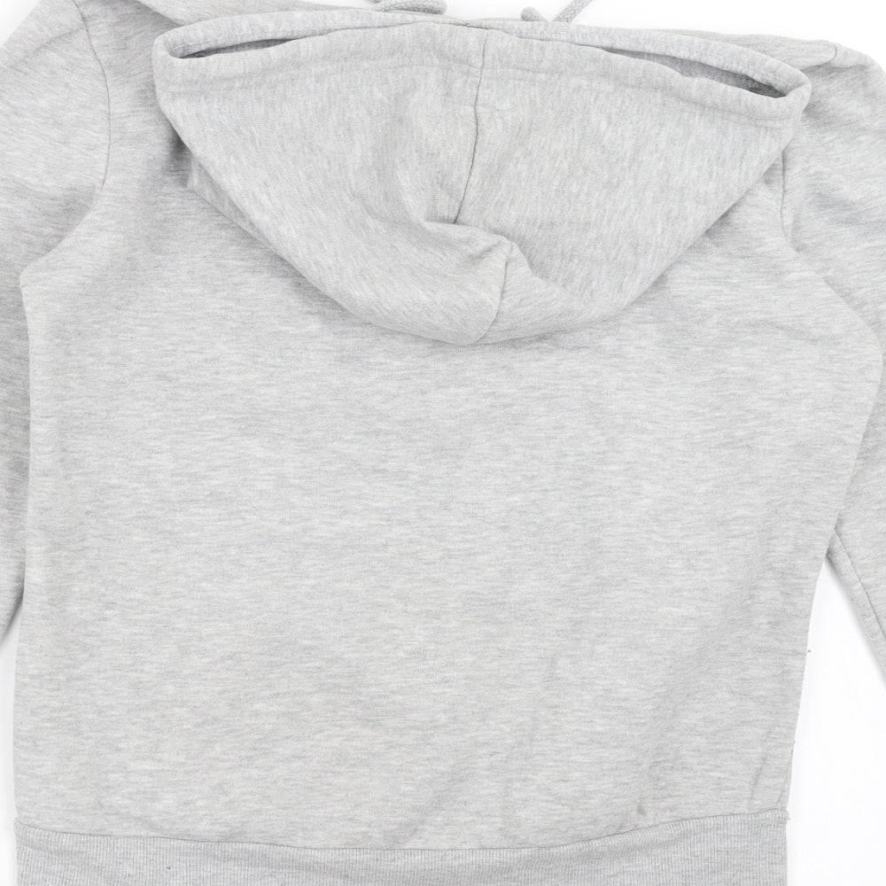 Primark Womens Grey   Pullover Hoodie Size 10  - payday princess