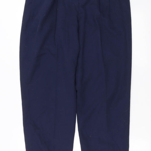 lisa melanio Womens Blue   Trousers  Size 28 in L27 in