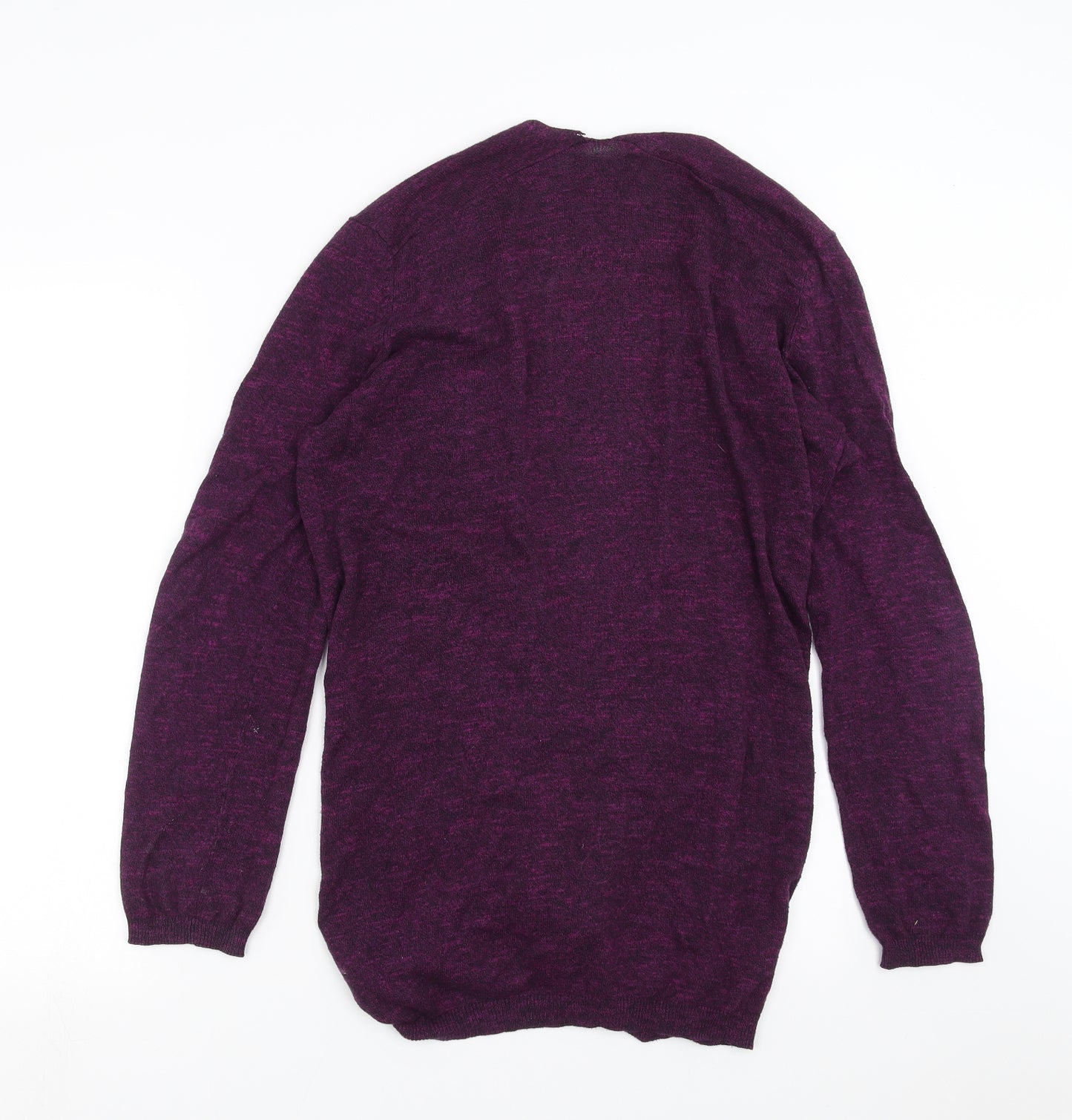 New Look Womens Purple  Knit Cardigan Jumper Size 12