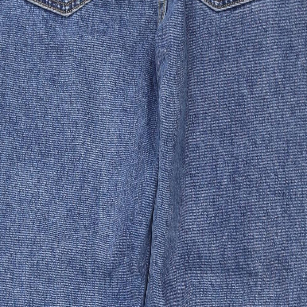 Primark Womens Blue  Denim Cropped Jeans Size 10 L26 in
