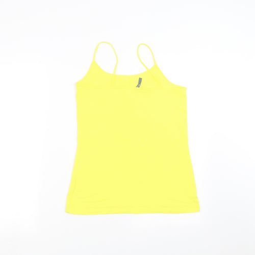 Evie Womens Yellow   Camisole T-Shirt Size 16