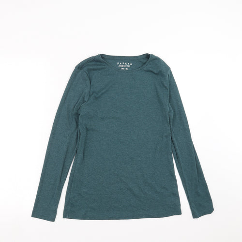 Matalan Womens Green   Basic T-Shirt Size 14