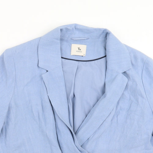 TU Womens Blue   Jacket  Size 10
