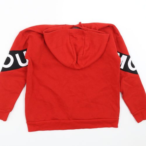 Primark Girls Red   Pullover Hoodie Size 11-12 Years  - amour