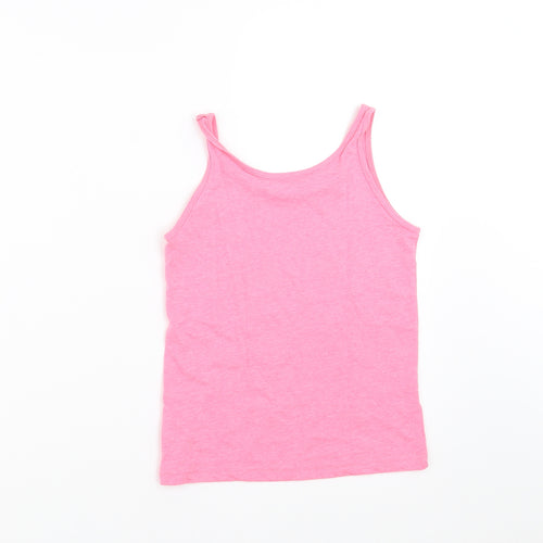 Primark Girls Pink   Basic Tank Size 9-10 Years  - california