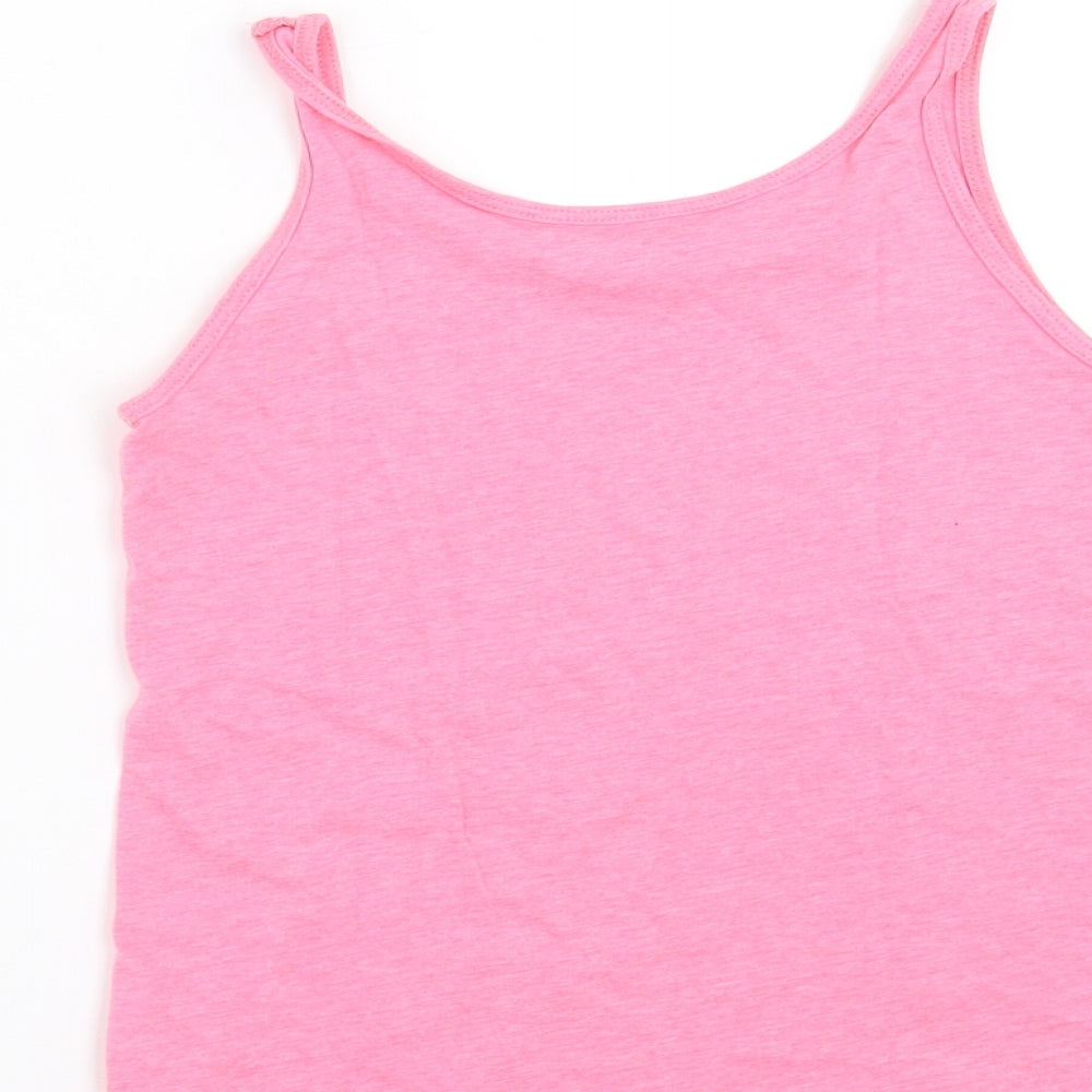 Primark Girls Pink   Basic Tank Size 9-10 Years  - california