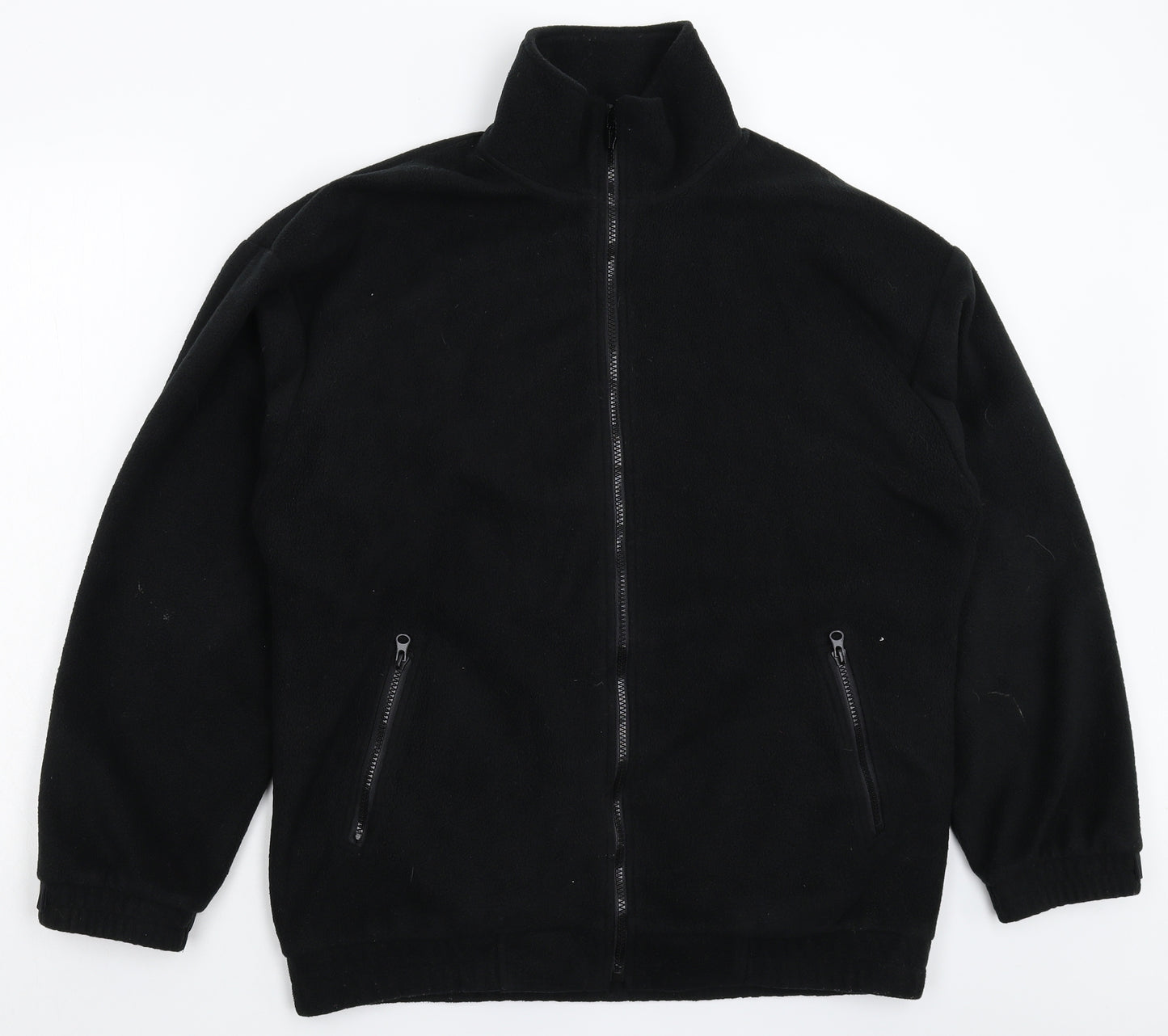 Premier Mens Black  Fleece Jacket  Size S