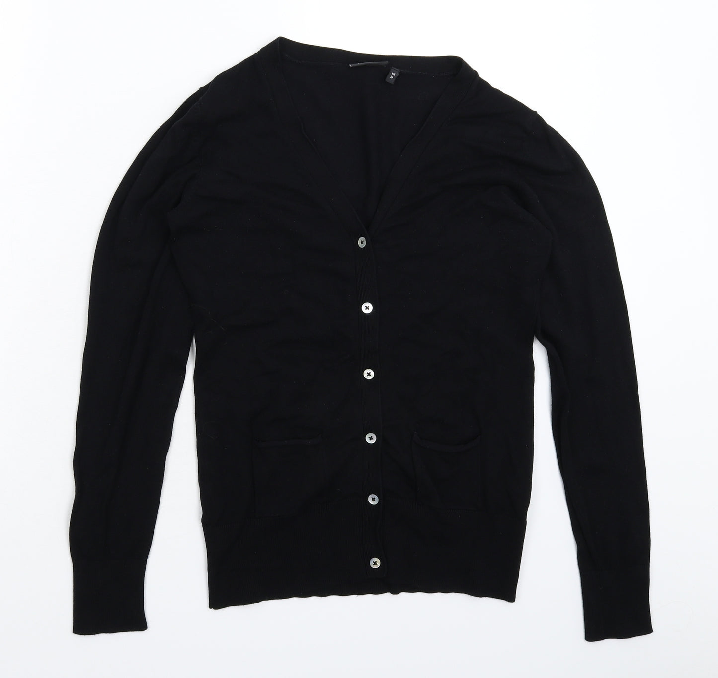 NEXT Womens Black  Knit Cardigan Jumper Size 10