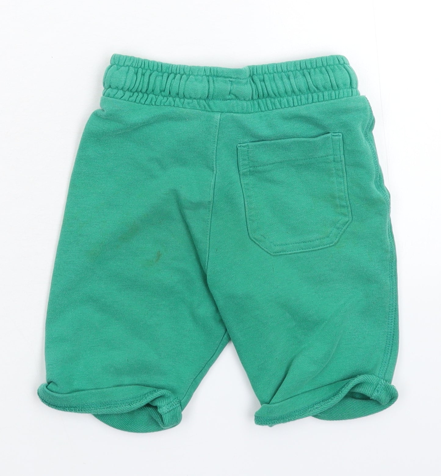 Marks and Spencer Boys Green   Sweat Shorts Size 3-4 Years