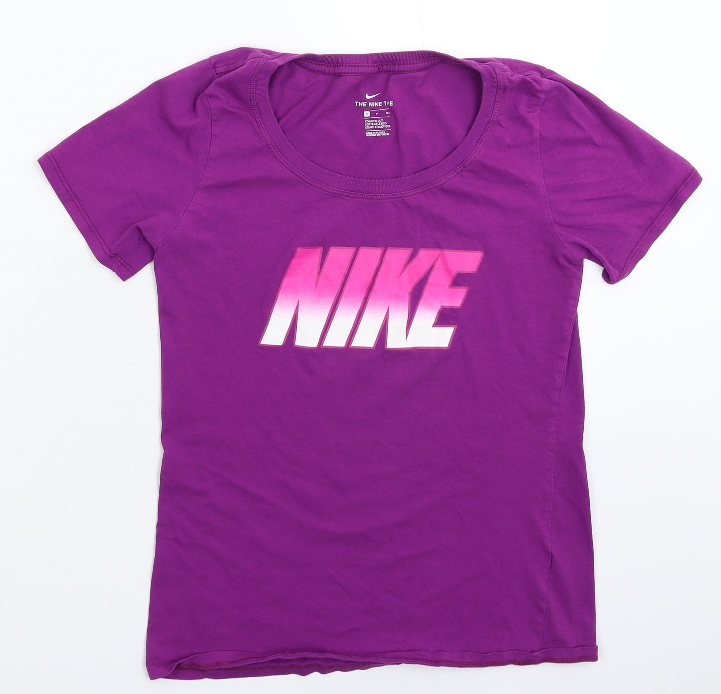 Nike Womens Purple   Basic T-Shirt Size S