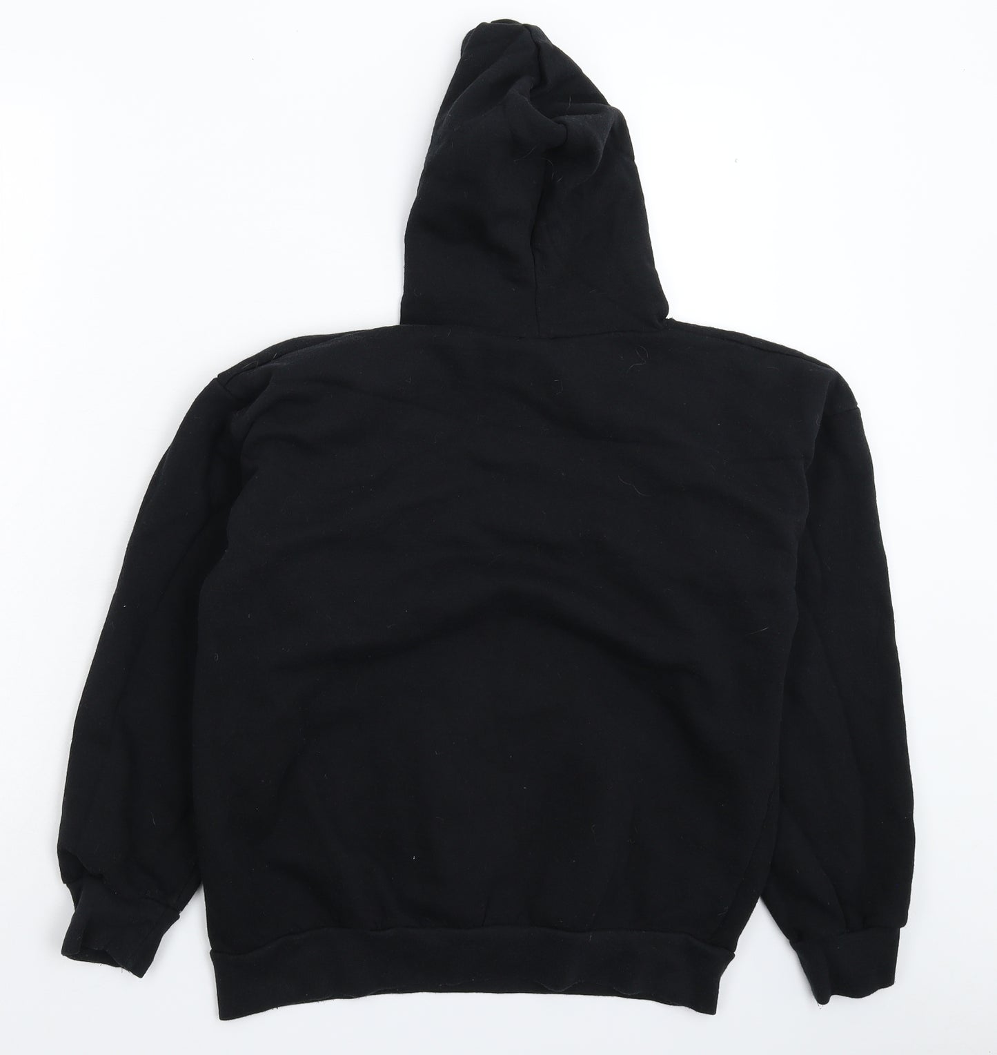 Preworn Mens Black   Pullover Hoodie Size S