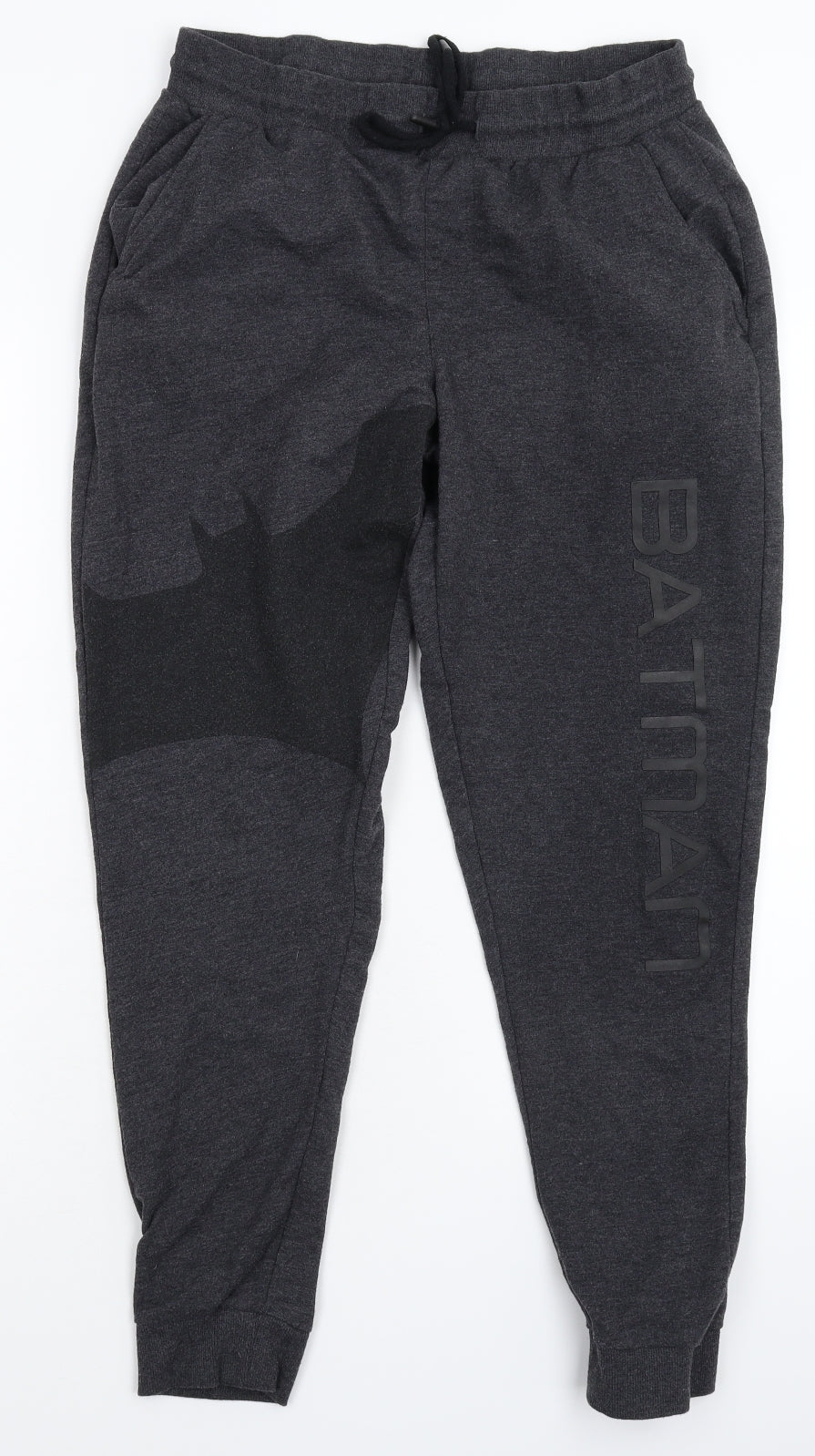 Batman Mens Grey   Jogger Trousers Size 34 L27 in