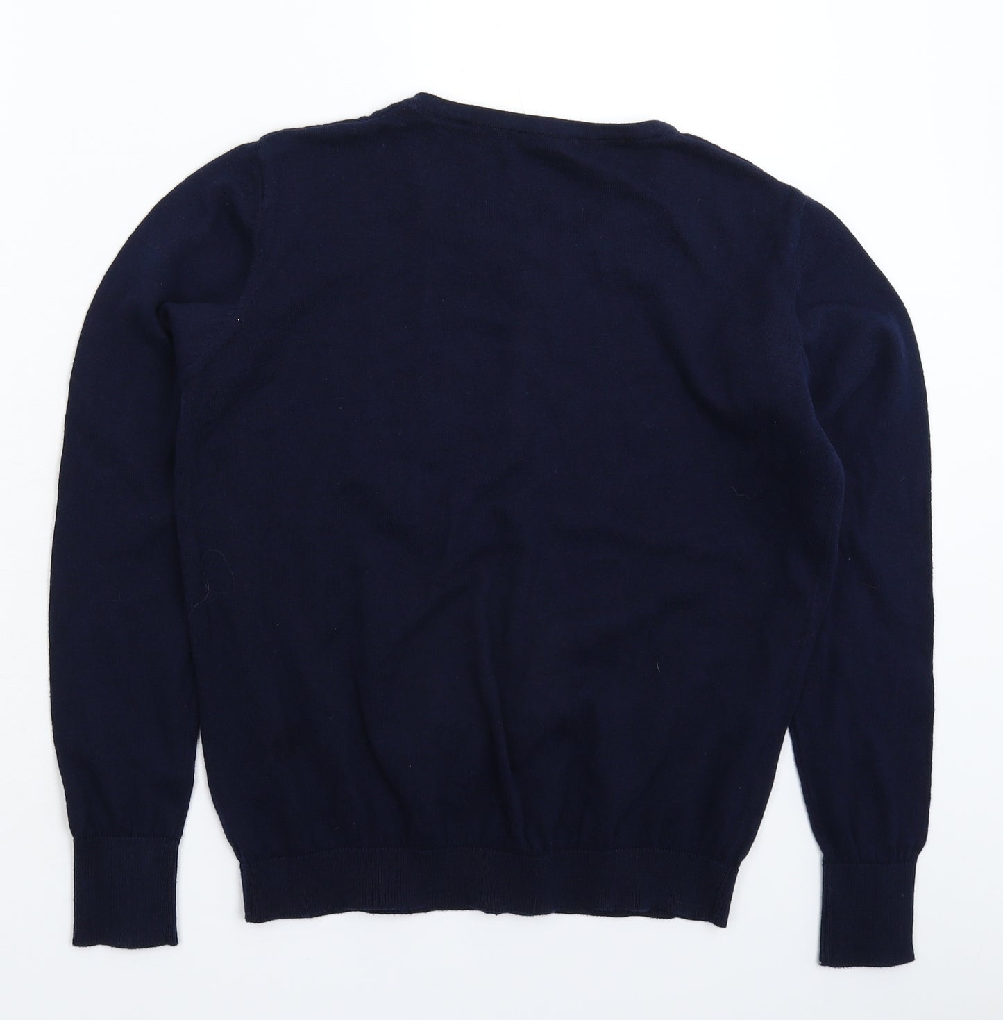 Primark Womens Blue  Knit Cardigan Jumper Size 16