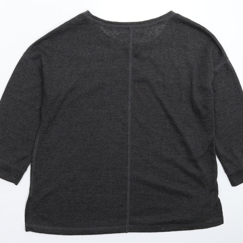 NEXT Womens Grey  Knit Pullover Jumper Size 12