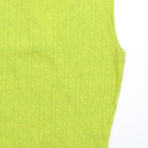 NEXT Womens Green  Knit Pullover Jumper Size 8