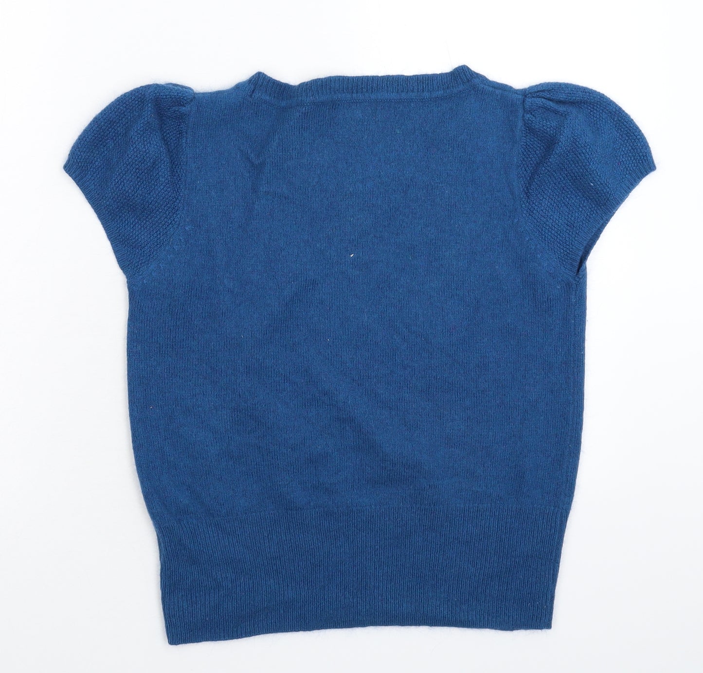 Jasper Conran Womens Blue  Knit Pullover Jumper Size 16
