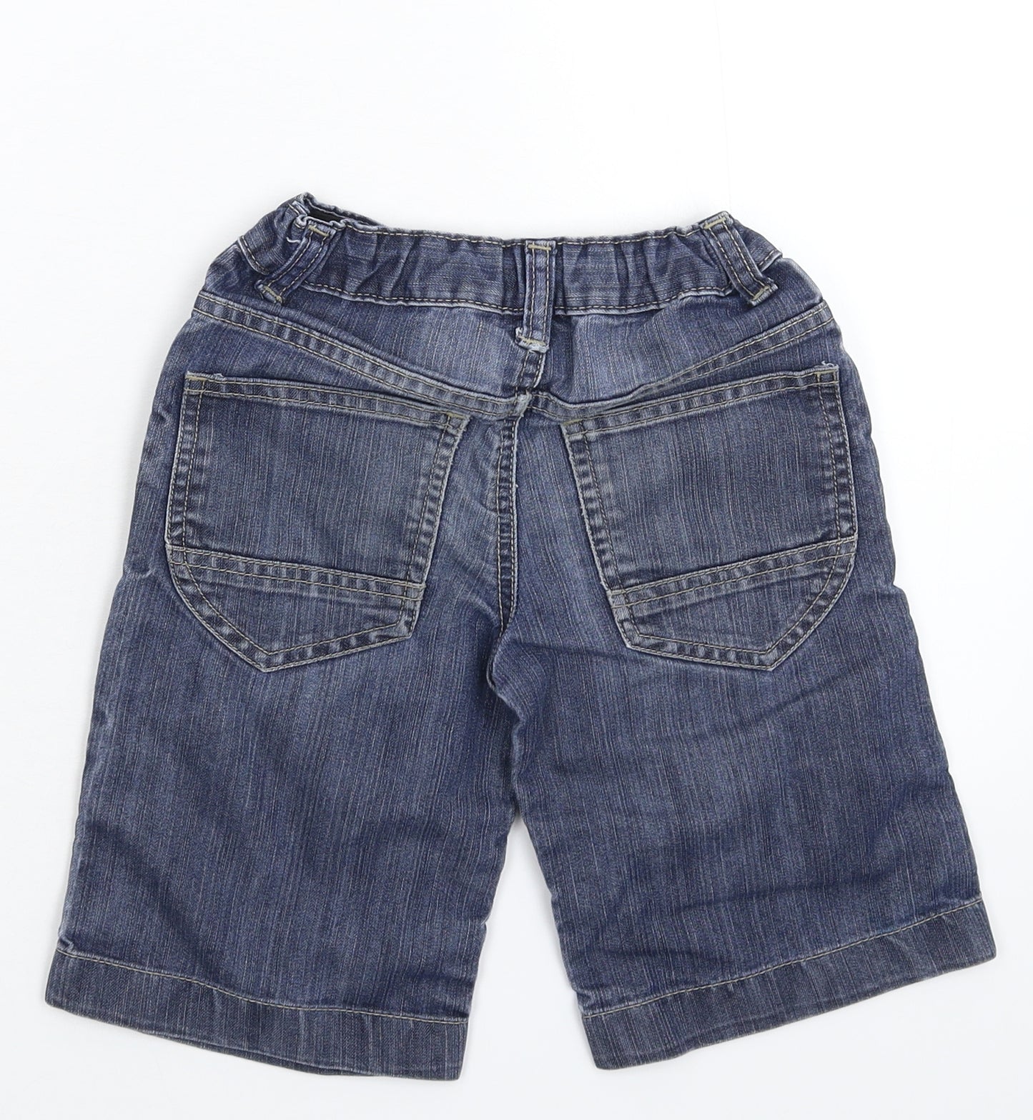 Matalan Boys Blue  Denim Bermuda Shorts Size 4-5 Years