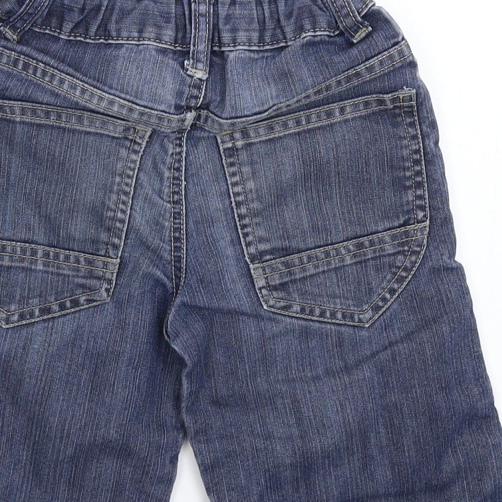 Matalan Boys Blue  Denim Bermuda Shorts Size 4-5 Years