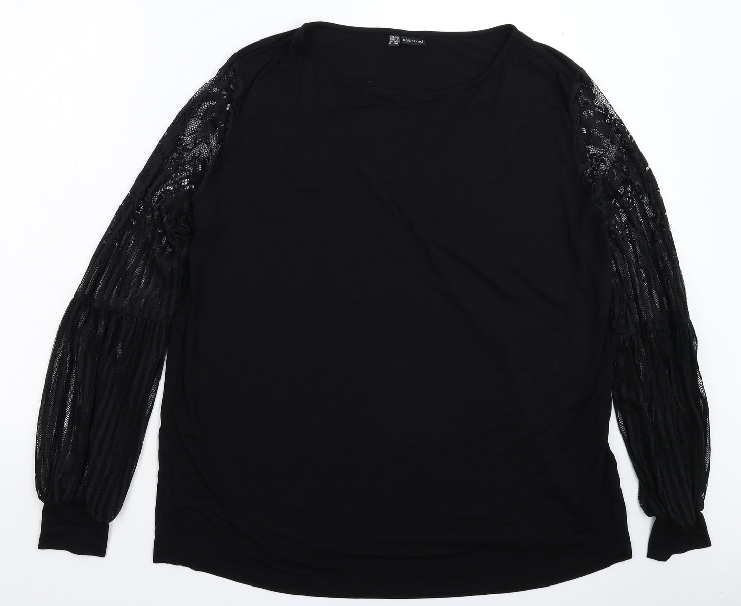 Body Flirt Womens Black   Basic Blouse Size XL